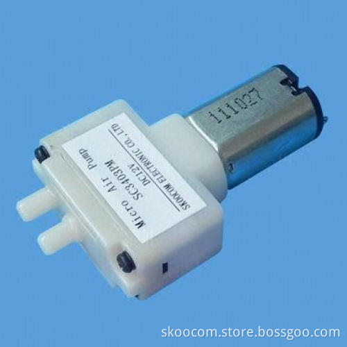 Micro vacuum pump for alcohol tester, flow is 0.5lpm, DC 3.0/6.0V